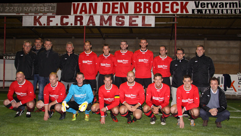 Ploegfoto veteranen Ramsel 2015-2016